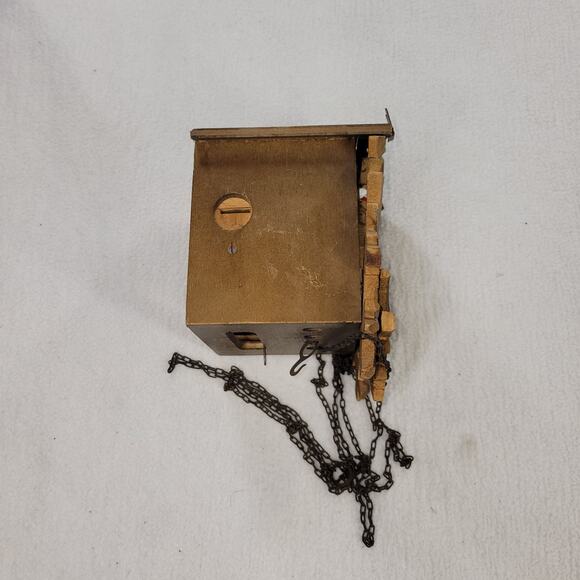 Vintage Cuckoo Clock Brown Clocks Swedish Clocks Time Black Forest - Picture 11 of 13